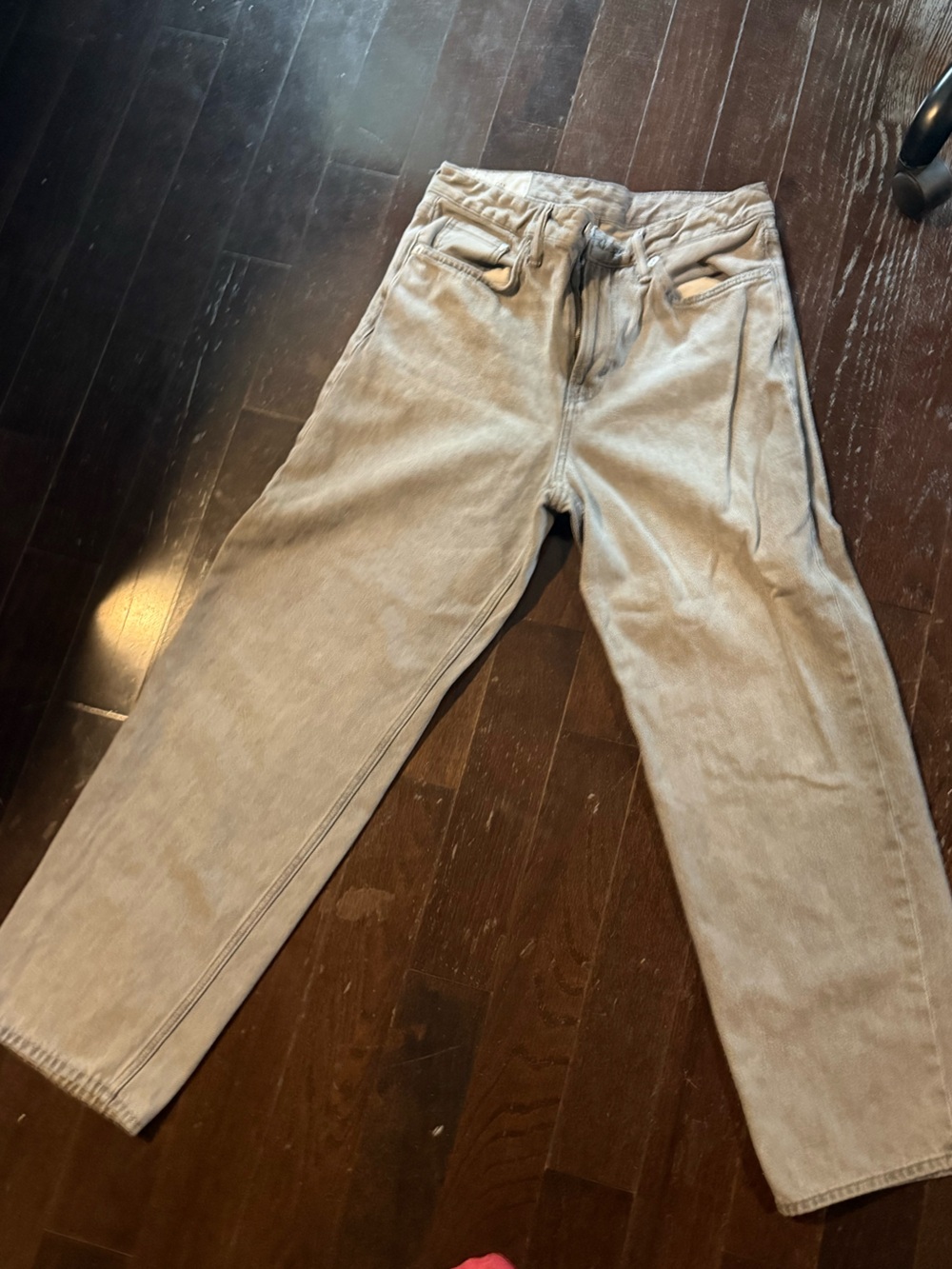 H&M Loose Ample Men’s Jeans Size 30x32 Light Gray Relaxed Fit